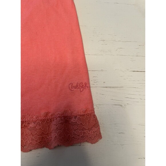 Cruel Girl Woman’s Small Pink y2k Lace Trim Layering Tank Top Cami Nwt - Picture 2 of 4